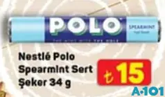 NESTLE POLO SPEARMİNT SERT ŞEKER 34 G